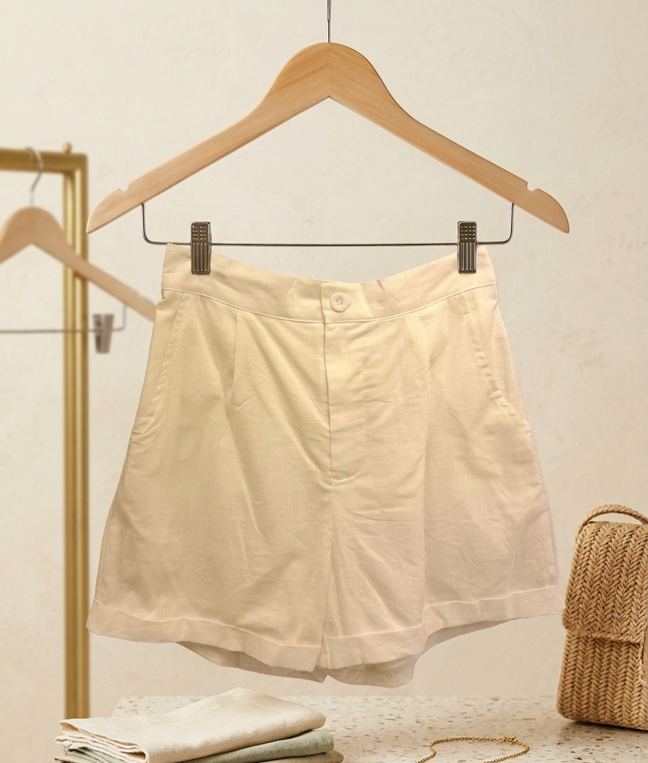 Conjunto 3 Peças Linho Branco M